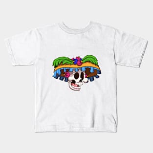 Cartoon Catrina Kids T-Shirt